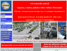 Tablet Screenshot of marche-auto.fr